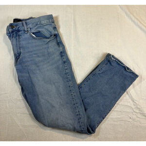Gap Denim Men's Straight‎ Jeans 32 X 32 Light Wash